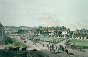 Vue du palais et du parc Augarten, Vienne - Johann Ziegler